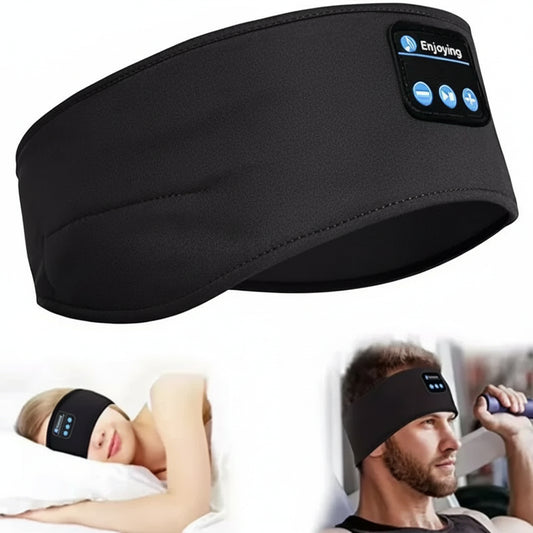 Headband With Bluetooth Headphones