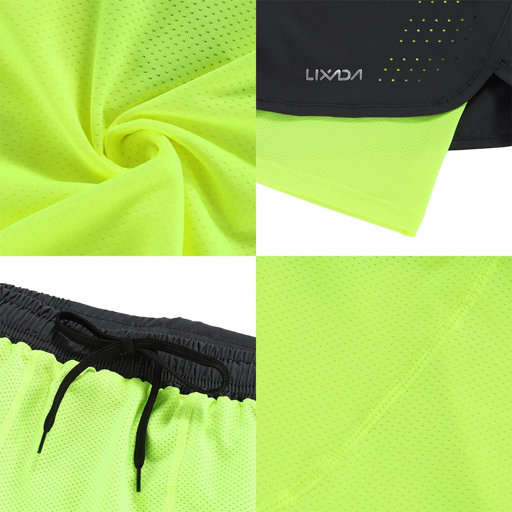 Men’s 2‑in‑1 Running Shorts