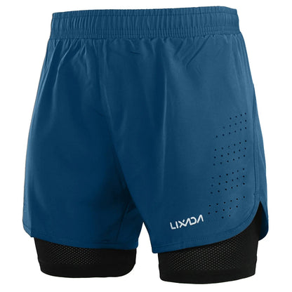 Men’s 2‑in‑1 Running Shorts