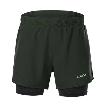 Men’s 2‑in‑1 Running Shorts