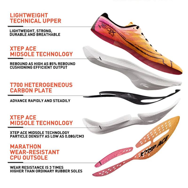 Xtep 160X 5.0 Carbon Racing Runners