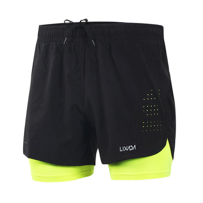 Men’s 2‑in‑1 Running Shorts