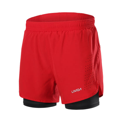 Men’s 2‑in‑1 Running Shorts