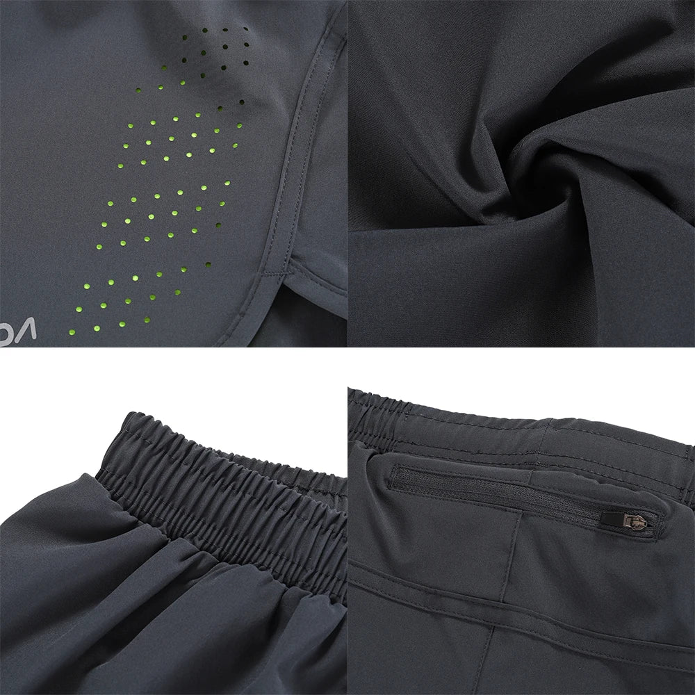 Men’s 2‑in‑1 Running Shorts