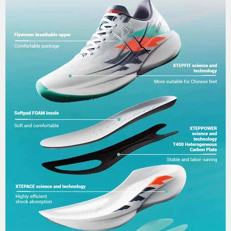 Xtep 360X 2.0 Carbon Plate Performance Runners